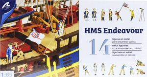 Sada figurek k HMS Endeavour (nenabarvené)