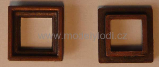 Rám dělové střílny 10x10 mm